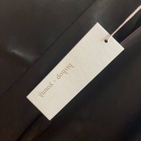 Lulu’s Camila Black Satin Twist Back Shift Dress - Picture 7 of 7